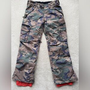 Aperture Technical Snowboard Jacket Label - Black and Red